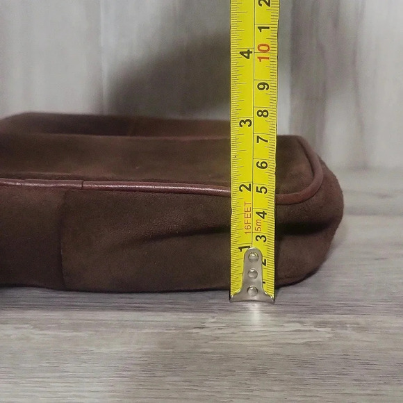 🛍Villena Brown Suede Multi Pocket Hanging Foldable Toiletry Bag‎ - Picture 14 of 14